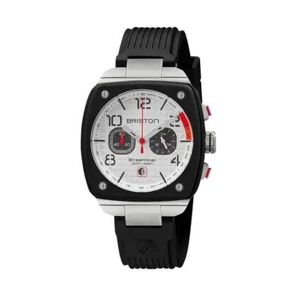 Briston Montre Streamliner Urban Gentleman Driver Blanc 24142.SA.B.2