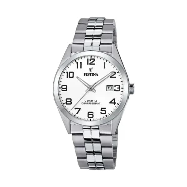 Festina Montre Festina Collection Classique en Acier Argenté