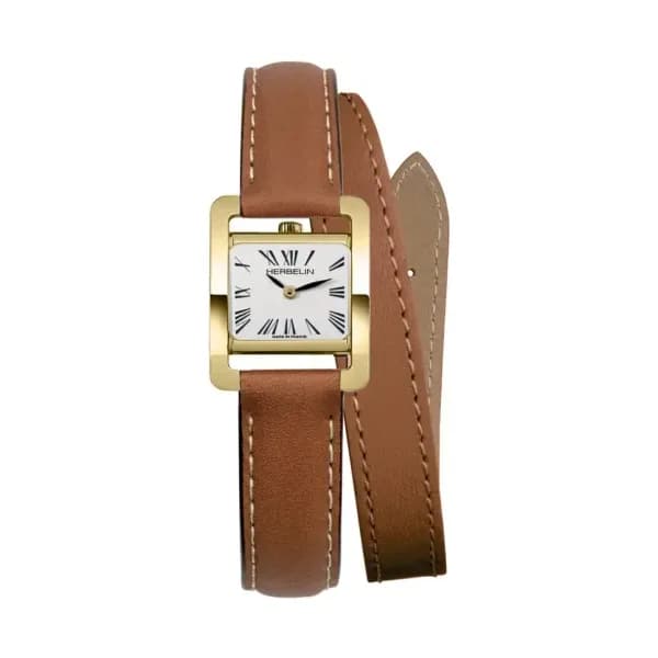 Michel Herbelin Montre quartz Femme 5ème avenue Blanc