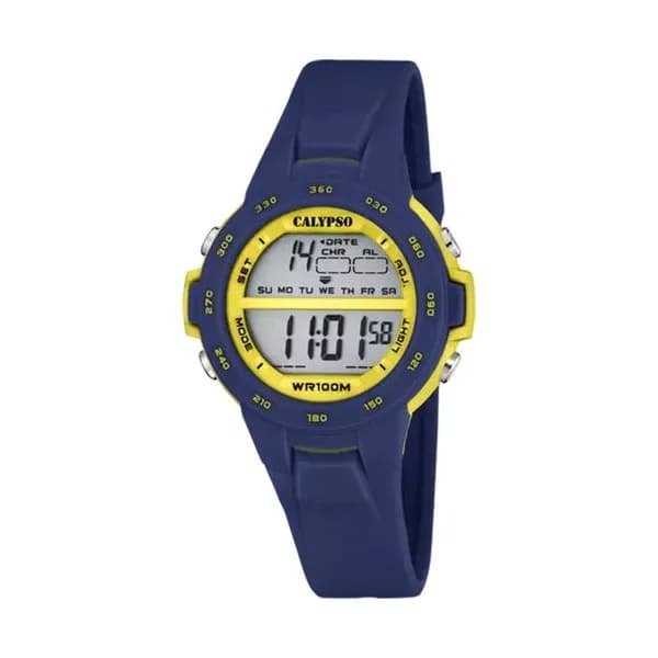 Calypso Montre Calypso en Silicone Bleu