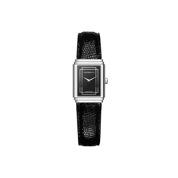 Michel Herbelin Montre quartz Femme Art Deco Noir