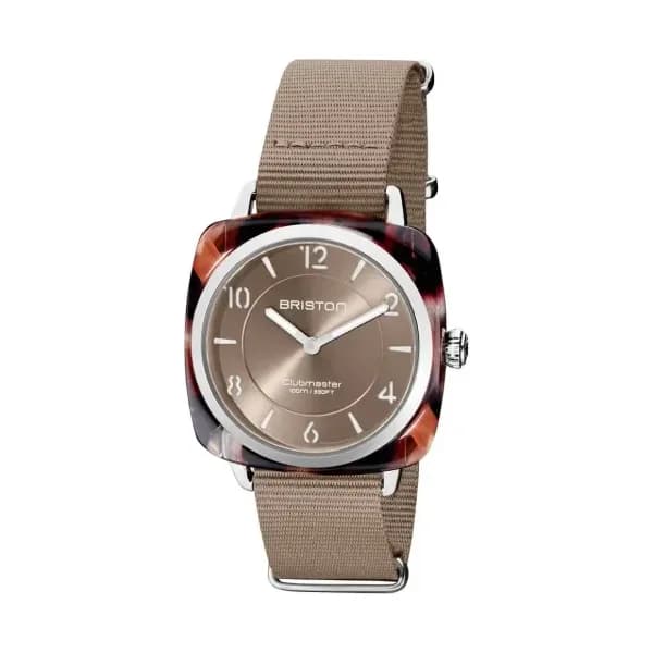 Briston Montre Briston Clubmaster Chic Acétate Taupe
