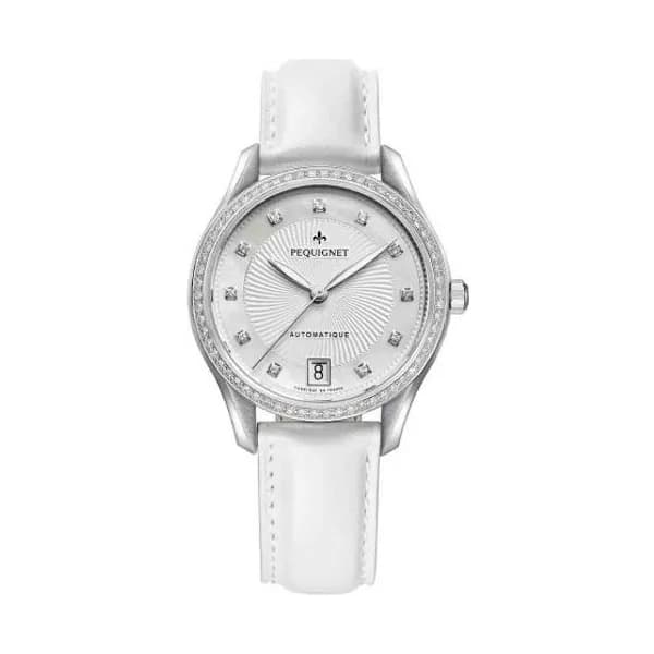 Pequignet E. Montre Pequignet Elégance - 34 mm Femme -4000509SCD/2-CB