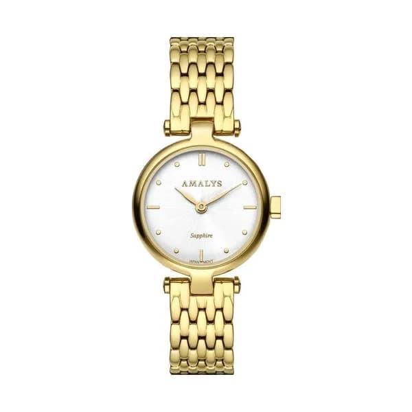 Amalys Montre Amalys Collection Portman en Acier et PVD Doré