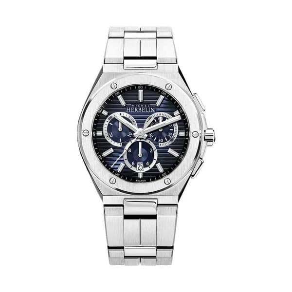 Michel Herbelin Montre Herbelin en Acier Argenté