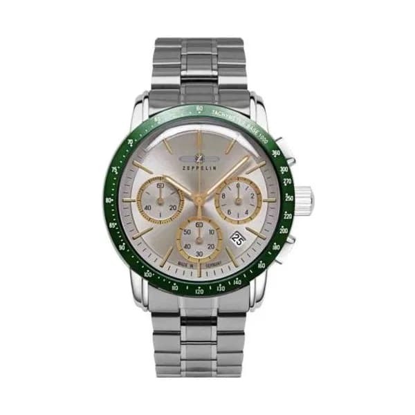 Zeppelin Montre Zeppelin New York Quartz Cadran Argent - 8878MB5