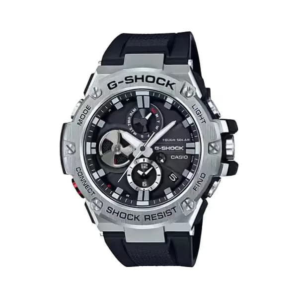 Casio Montre Casio Collection G-Shock G-Steel en Résine Noir