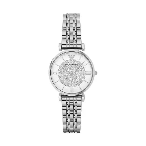 Emporio Armani Montre Analogique Femme Emporio Armani Acier Gris AR1925