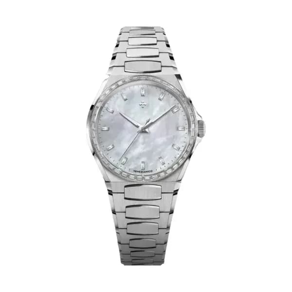 Venezianico Montre Arsenale Moissanite - blanc