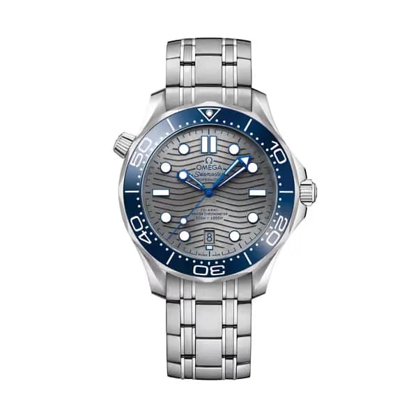 Omega Seamaster 42 mm, acier sur acier