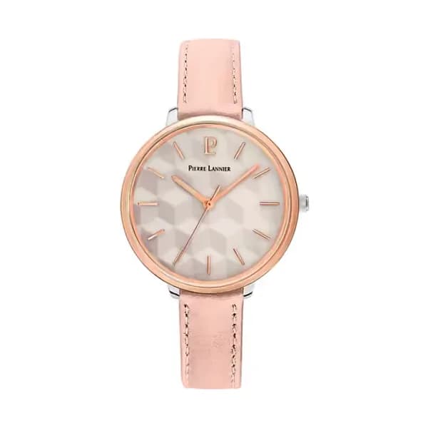 Pierre Lannier Montre Femme PIERRE LANNIER en Cuir Rose