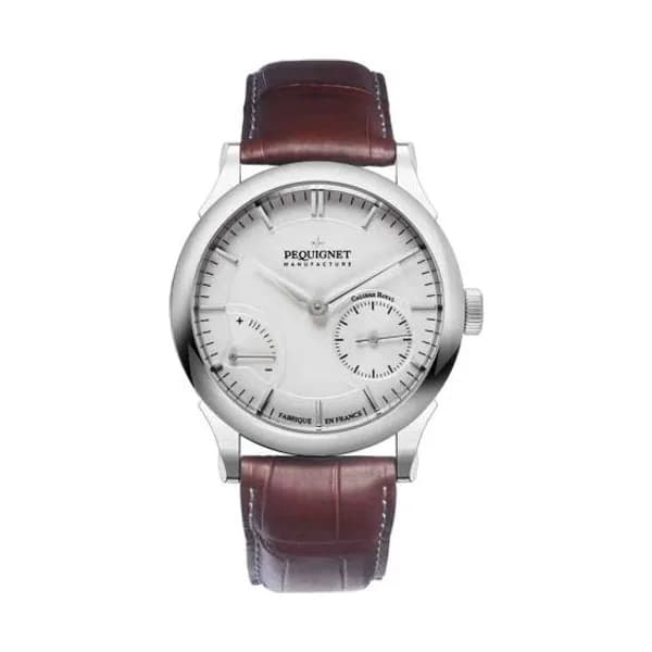 Pequignet E. Montre Pequignet Royale Paris Automatique Cadran Blanc - 9007133