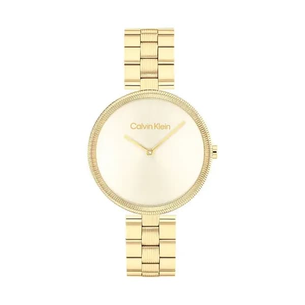 Calvin Klein Montre Calvin Klein Gleam Doré