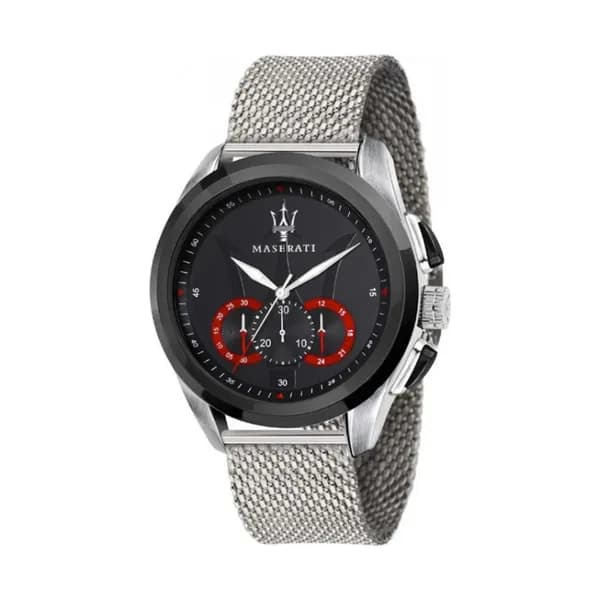 Maserati Montre Maserati Collection Traguardo en Métal Argenté