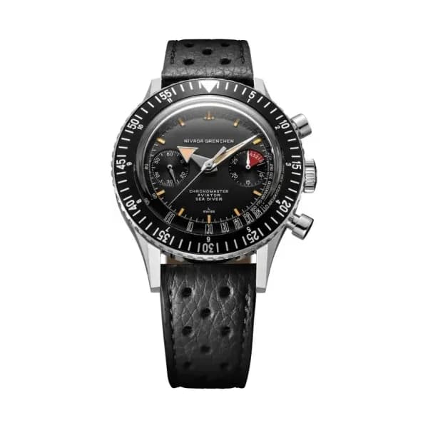 Nivada Grenchen Montre Chronomaster Broad Arrow 41 mm 85041M