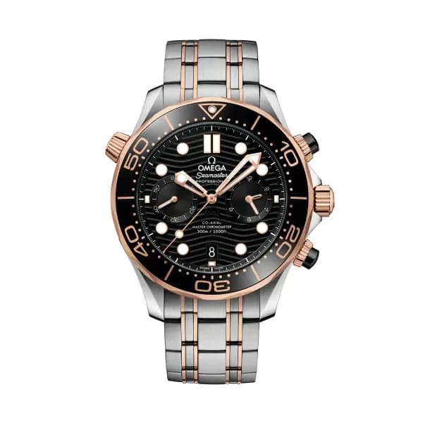 Omega Seamaster 44 mm, acier - or « Sedna™ » sur acier - or « Sedna™ »