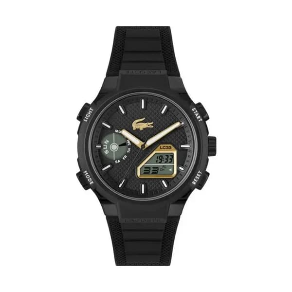 Lacoste Montre Lacoste Collection LC33 en Silicone Noir