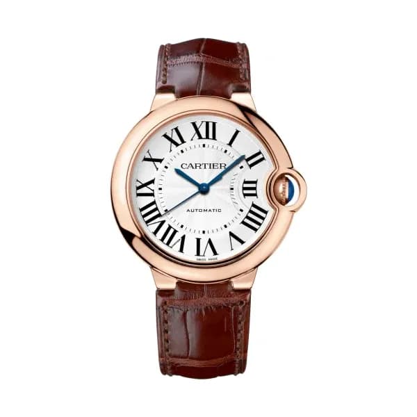 Cartier Montre Homme Ballon bleu Argenté