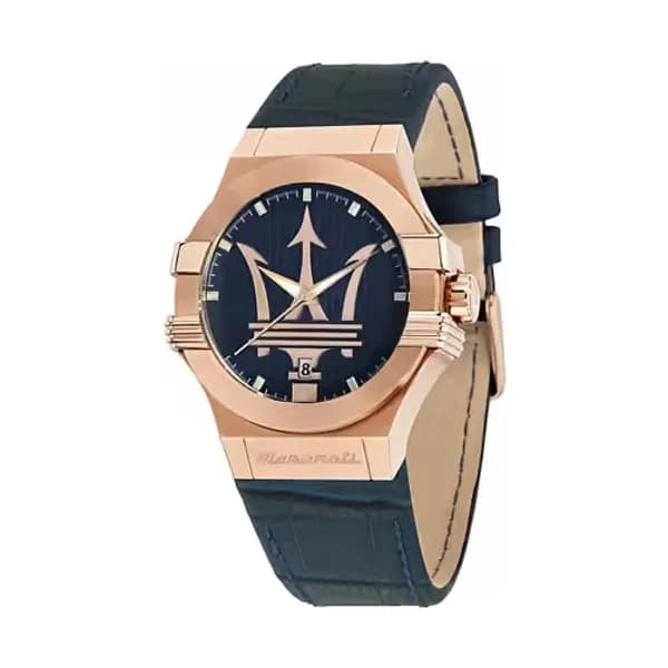 Maserati Montre Analogique Homme Maserati Cuir Bleu R8851108027