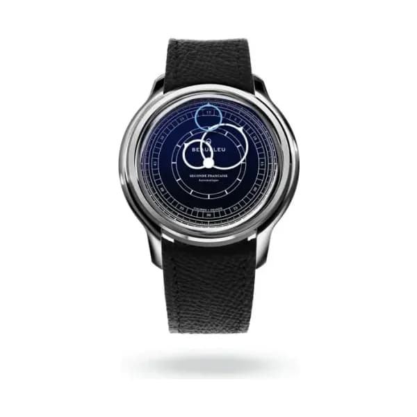 Beaubleu Montre Beaubleu Seconde Française 2024 Bleu Minuit