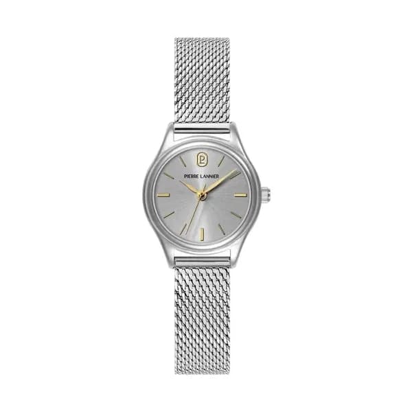 Pierre Lannier Montre Pierre Lannier Collection Pya en Acier Argenté