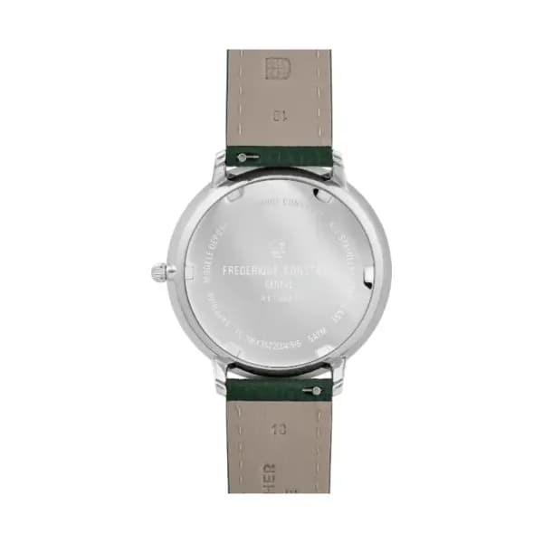 Frédérique Constant Montre Frédérique Constant Classics Quartz Cadran Vert Bracelet Cuir - FC-206RGR3S6