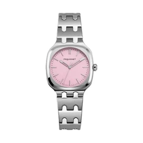 Pequignet Montre Pequignet Manufacture Concorde 30 mm Quartz Cadran Rose - 9042483