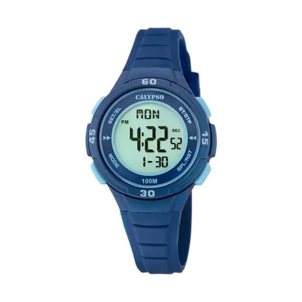 Calypso Montre Calypso en Silicone Bleu