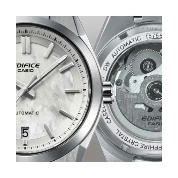 Casio Edifice Montre automatique Homme Edifice Blanc