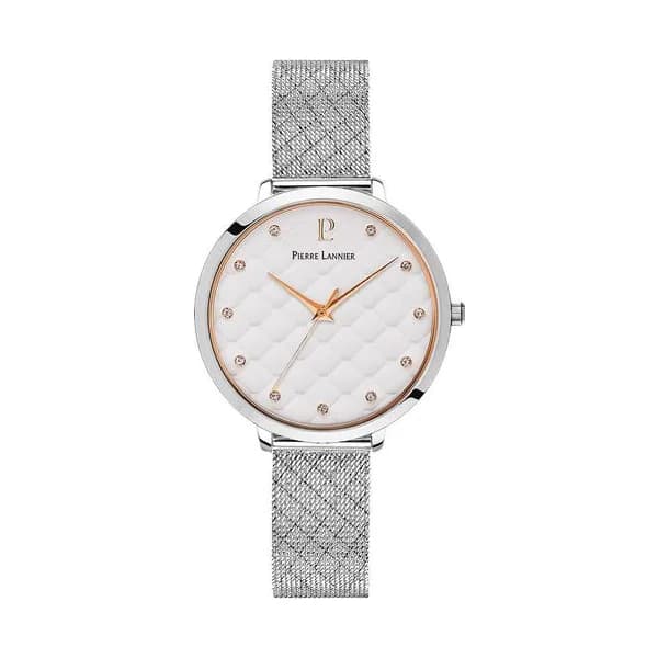 Pierre Lannier Montre Pierre Lannier Collection Grace en Acier Argenté