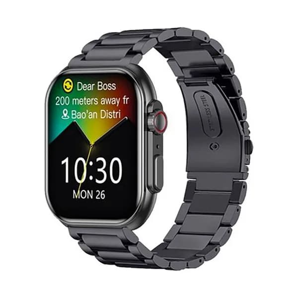 Smarty Montre Connectée Smarty Collection Boost en Métal Noir