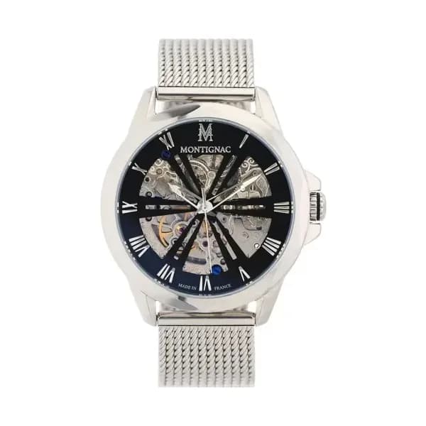 Montignac Montre Automatique Montignac en Acier Argenté