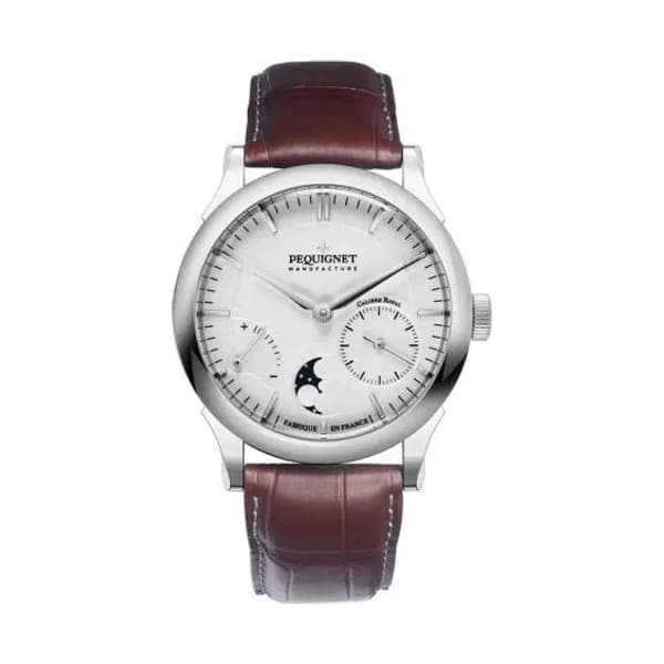 Pequignet E. Montre Pequignet Royale Paris Automatique Cadran Blanc - 9007333