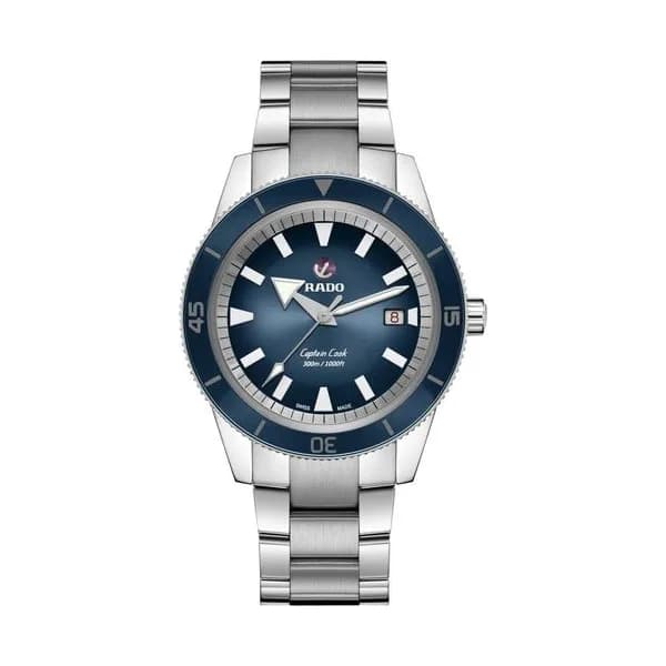 Rado Montre automatique Homme Captain cook Bleu