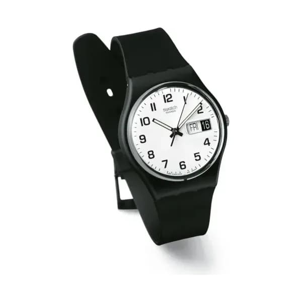 Swatch Montre quartz Mixte Gent Blanc