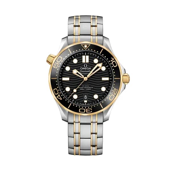 Omega Seamaster 42 mm, acier - or jaune sur acier - or jaune