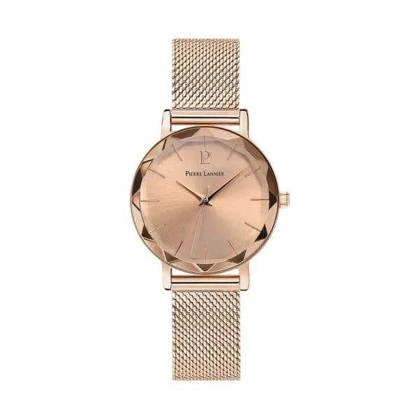 Pierre Lannier Montre Analogique Femme Pierre Lannier Acier Rose 010P958