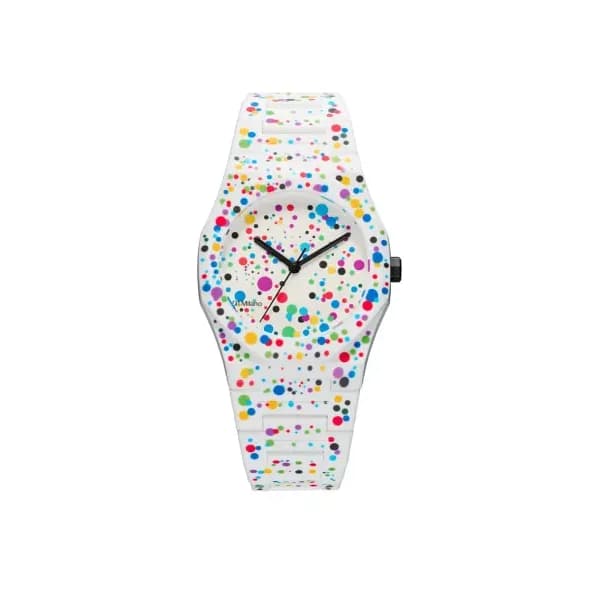 D1 Milano Montre quartz Mixte Polycarbon Blanc