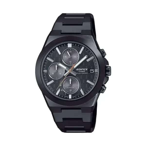 Casio Edifice Montre quartz solaire Homme Edifice Noir