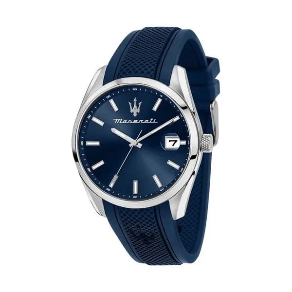 Maserati Montre Homme Maserati Silicium Bleu R8851151005