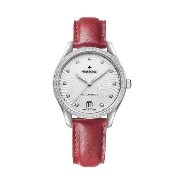 Pequignet E. Montre Pequignet Elégance - 34 mm Femme -4000439SCD-CR