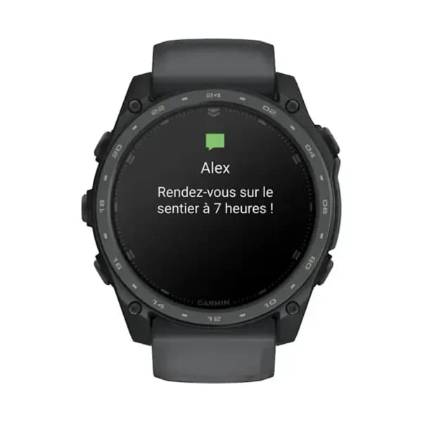Garmin Montre Tactix® 8 51 mm, AMOLED, Cerakote® 010-04553-01