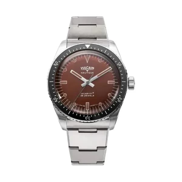 Vulcain Skindiver Nautique - Marron
