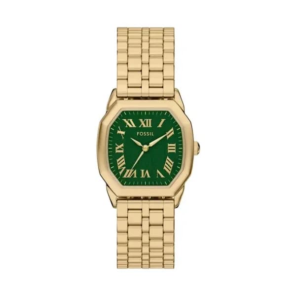 Fossil Montre Fossil Harlow Vert