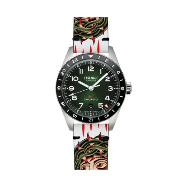 Carlingue Montre Aviation 01 Il Cristo Tattoo