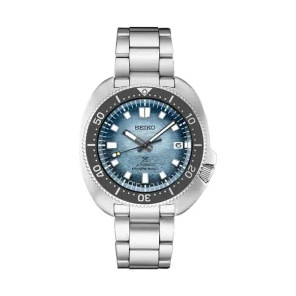 Seiko Montre Seiko Prospex Automatique Diver's 200m Cadran Iceberg Bracelet Acier
