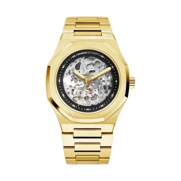 Maison du Temps Montre MTBeta Skeleton Gold Acier 160-A