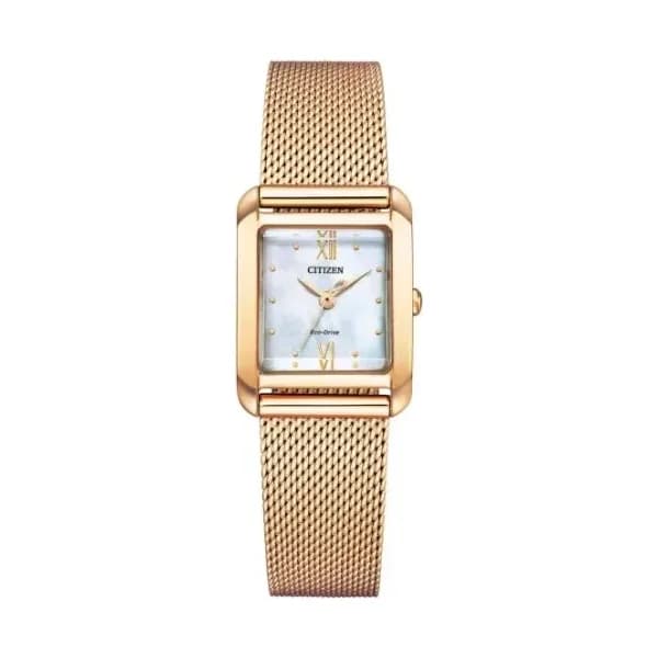 Citizen Montre Citizen Citizen L Carrée Eco-drive Cadran Nacre