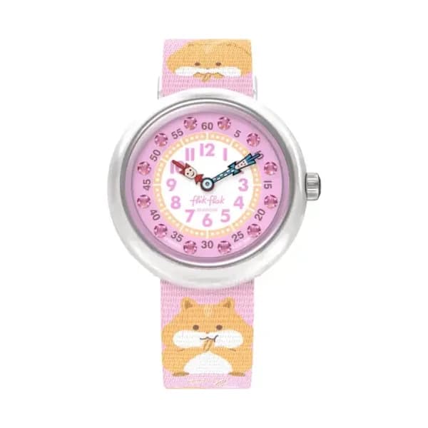 Flik Flak Montre Cuddly Hamster FBNP235