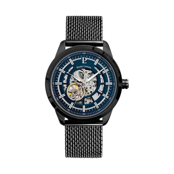 Pierre Lannier Montre Automatique Pierre Lannier Collection Automatic en Acier et PVD Noir